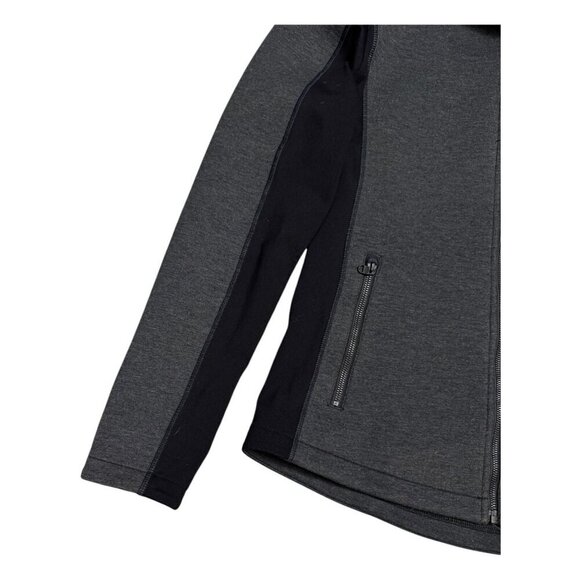 KUHL Designer Outdoor Hiking Shacket Hoodie Grey Jacket Womens Large - Picture 6 of 7